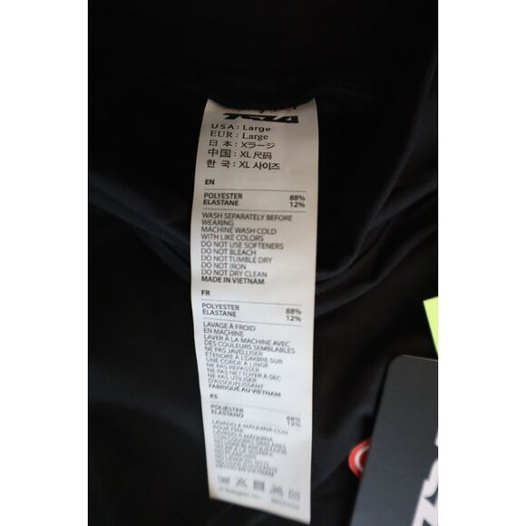 TSLA YUT22 Men's Sz L Black Thermal L/S Compression Base Layer Mock Neck Shirt - Picture 5 of 10